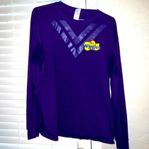 XL LACHY PURPLE THE WIGGLES LONG SLEEVE T SHIRT